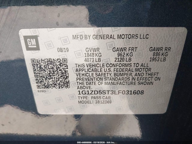 CHEVROLET MALIBU FWD LT - 9