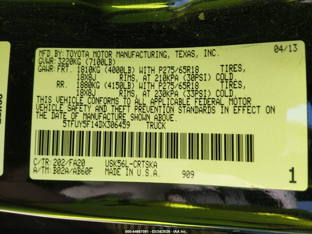 TOYOTA TUNDRA - 9