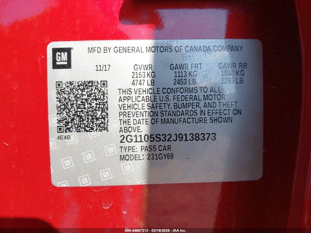 CHEVROLET IMPALA 1LT - 9