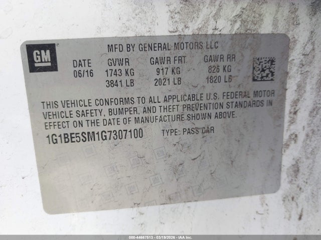 CHEVROLET CRUZE LT AUTO - 9