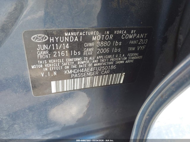 HYUNDAI ELANTRA SE - 9