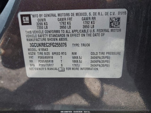 CHEVROLET SILVERADO 1500 - 9