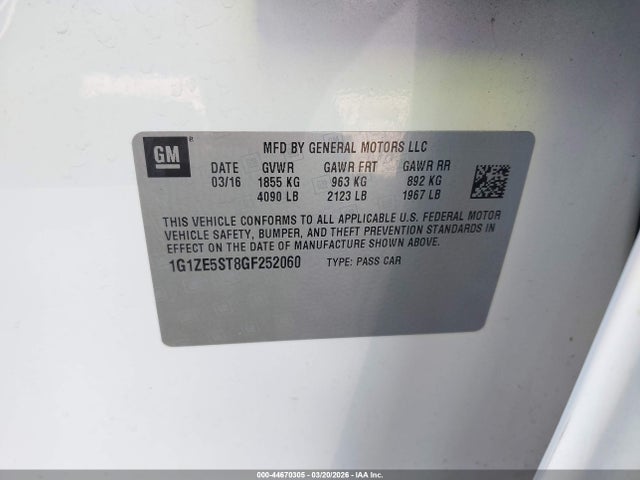 CHEVROLET MALIBU 1LT - 9