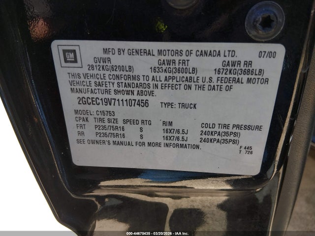 CHEVROLET SILVERADO 1500 LS - 9