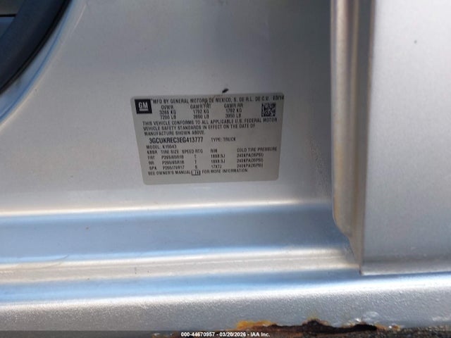 CHEVROLET SILVERADO 1500 1LT - 9