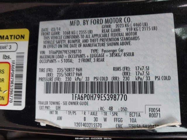 FORD FUSION SE - 9