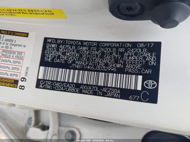 2018 Toyota CAMRY SE 照片 9