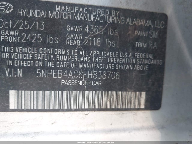 HYUNDAI SONATA GLS - 9