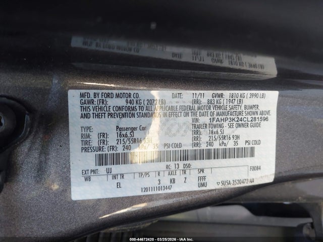 FORD FOCUS SE - 9