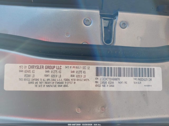 DODGE CHARGER ROAD/TRACK - 9