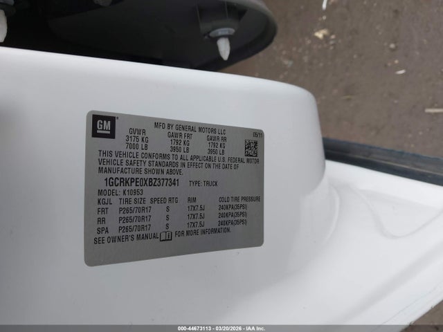 CHEVROLET SILVERADO 1500 WORK TRUCK - 9