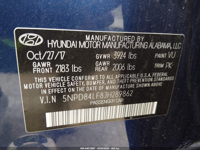 HYUNDAI ELANTRA SEL - 9