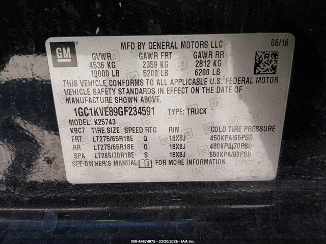 CHEVROLET SILVERADO 2500HD LT - 9