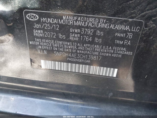 HYUNDAI ELANTRA GLS - 9