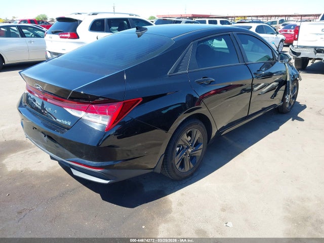 2023 Hyundai ELANTRA HYBRID BLUE 照片 4