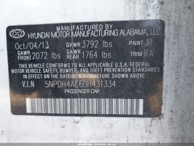 HYUNDAI ELANTRA GLS - 9