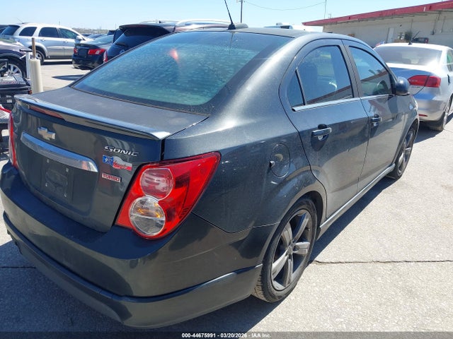 CHEVROLET SONIC RS AUTO - 4