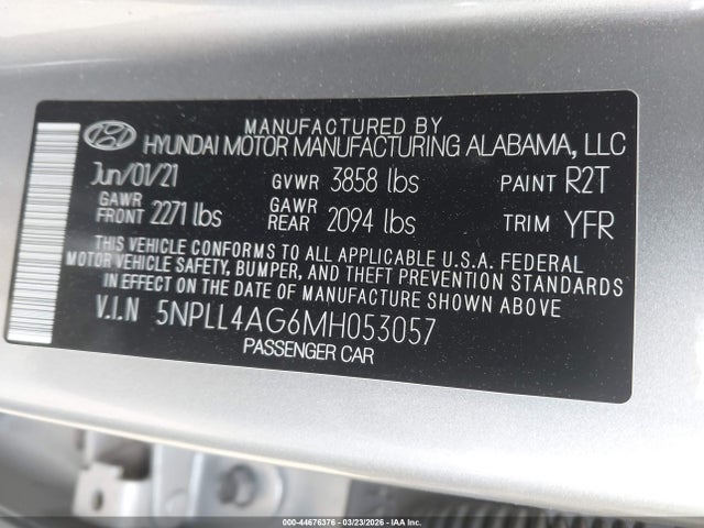 HYUNDAI ELANTRA SE - 9