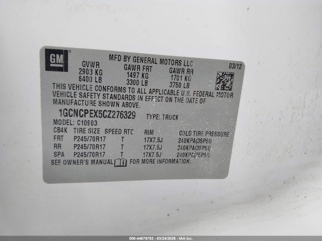 CHEVROLET SILVERADO 1500 - 9