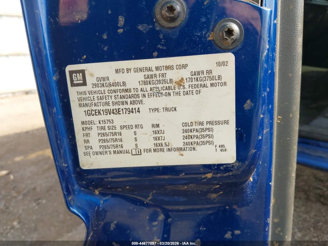 CHEVROLET SILVERADO 1500 LS - 9