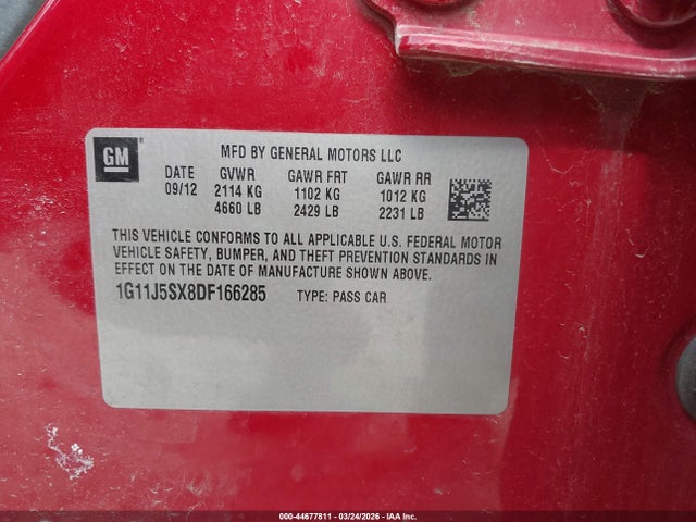 CHEVROLET MALIBU 2LZ - 9