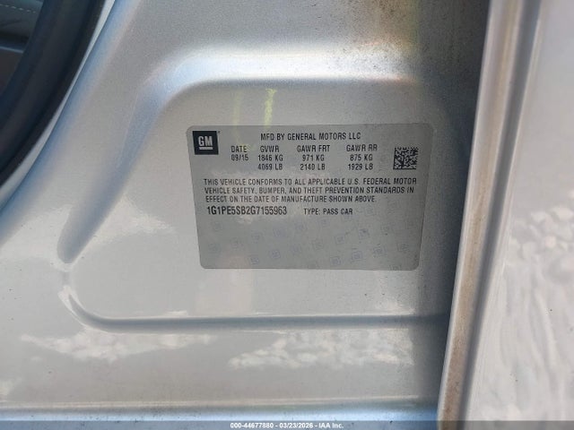 CHEVROLET CRUZE LIMITED 1LT AUTO - 9