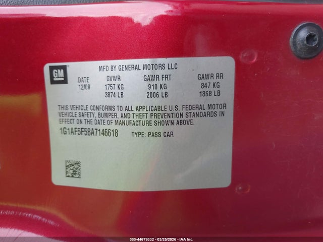 CHEVROLET COBALT - 9