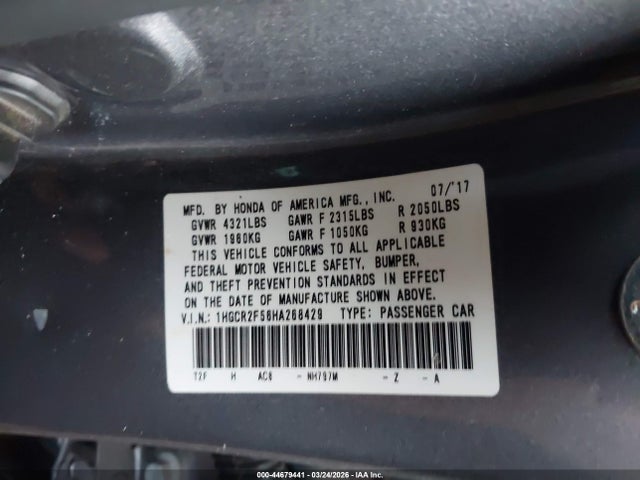 HONDA ACCORD SPORT - 9