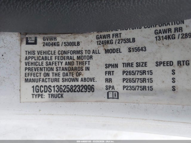 CHEVROLET COLORADO LS - 9