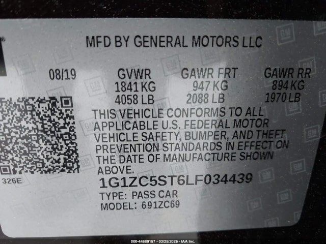 CHEVROLET MALIBU FWD 1FL - 9