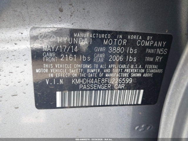 HYUNDAI ELANTRA SE - 9