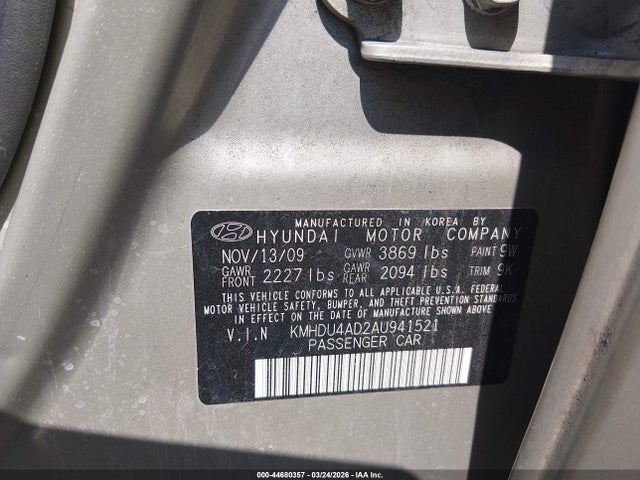 HYUNDAI ELANTRA GLS - 9