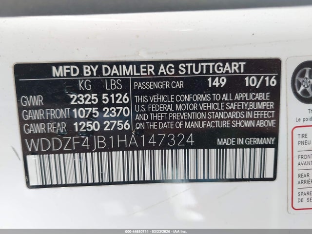 MERCEDES-BENZ E-CLASS - 9