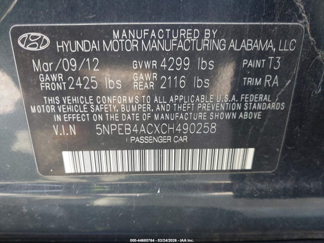 HYUNDAI SONATA GLS - 9