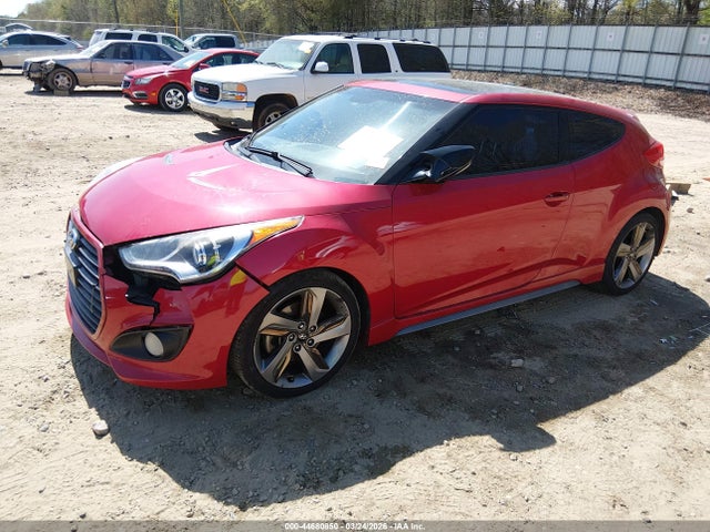 HYUNDAI VELOSTER TURBO W/BLACK - 2