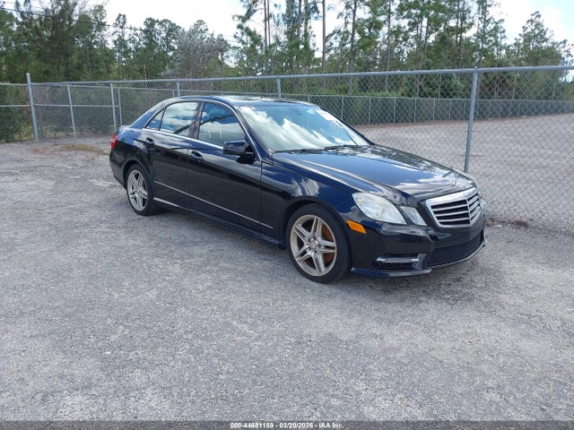 2013 MERCEDES-BENZ E 4MATIC