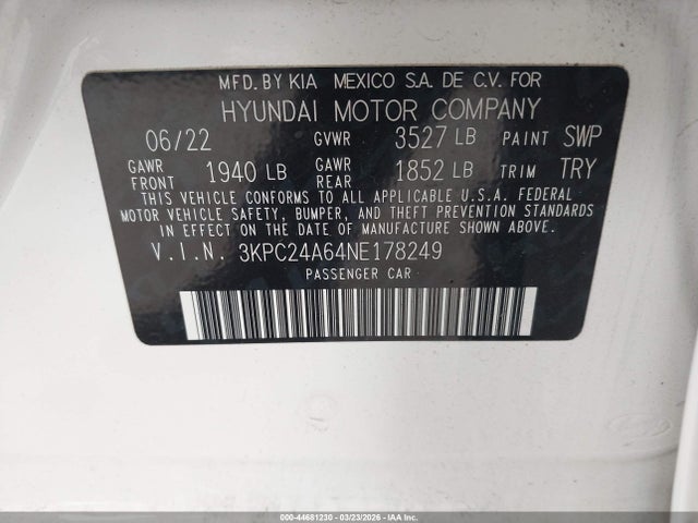 HYUNDAI ACCENT SE - 9