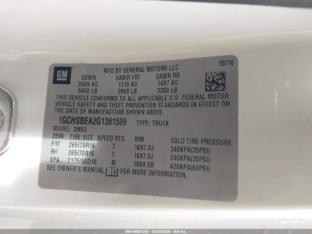 CHEVROLET COLORADO - 9