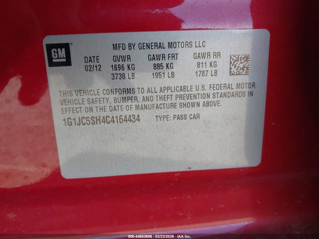 CHEVROLET SONIC 2LT - 9