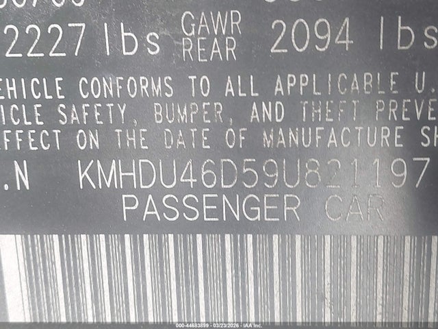 HYUNDAI ELANTRA GLS - 9