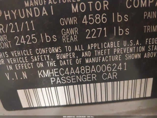 HYUNDAI SONATA HYBRID - 9