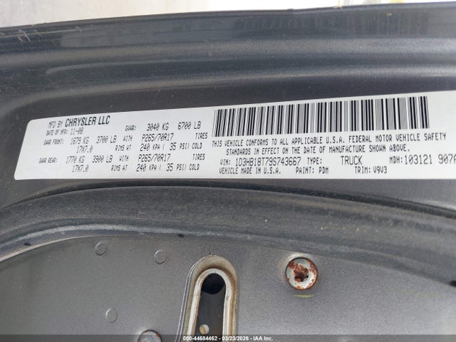 DODGE RAM 1500 SLT/SPORT/TRX - 9