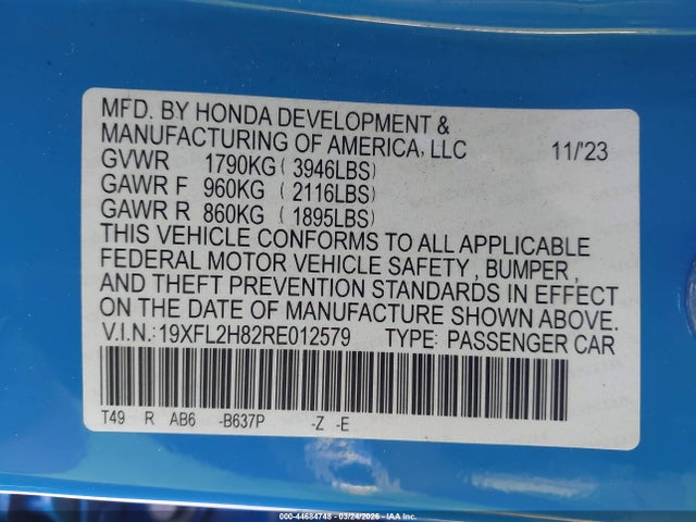 HONDA CIVIC SPORT - 9