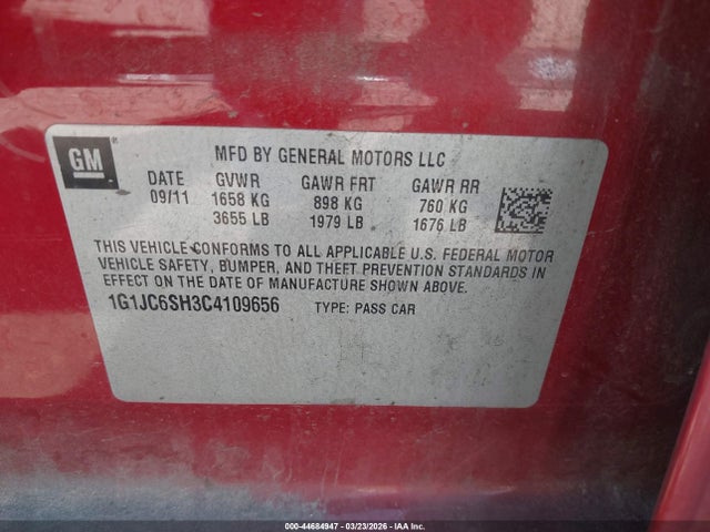 CHEVROLET SONIC 2LT - 9