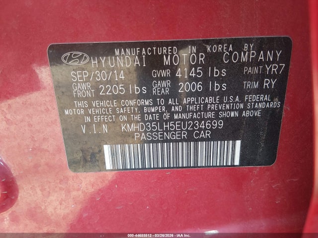 HYUNDAI ELANTRA GT - 9