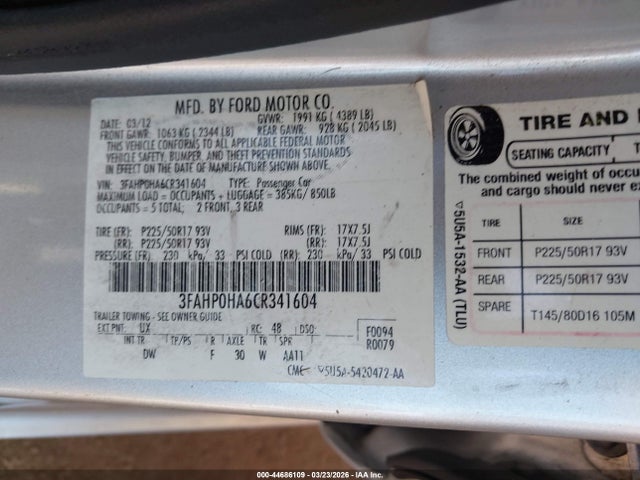 FORD FUSION SE - 9