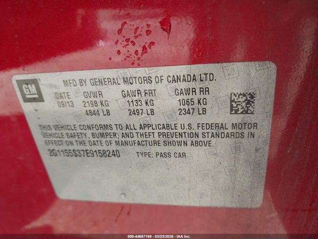 CHEVROLET IMPALA 2LZ - 9