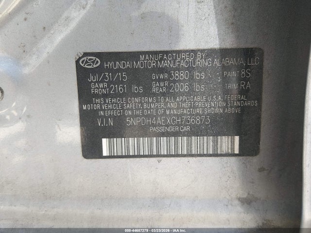 HYUNDAI ELANTRA SE - 9