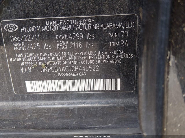 HYUNDAI SONATA GLS - 9