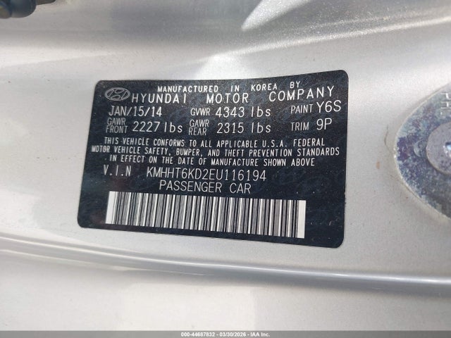 HYUNDAI GENESIS 2.0T - 9